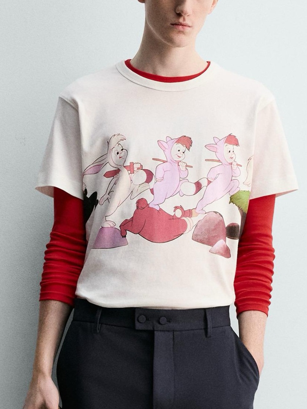 ZARA LOST BOYS PETER PAN HARRY LAMBERT FOR ZARA T-SHIRT